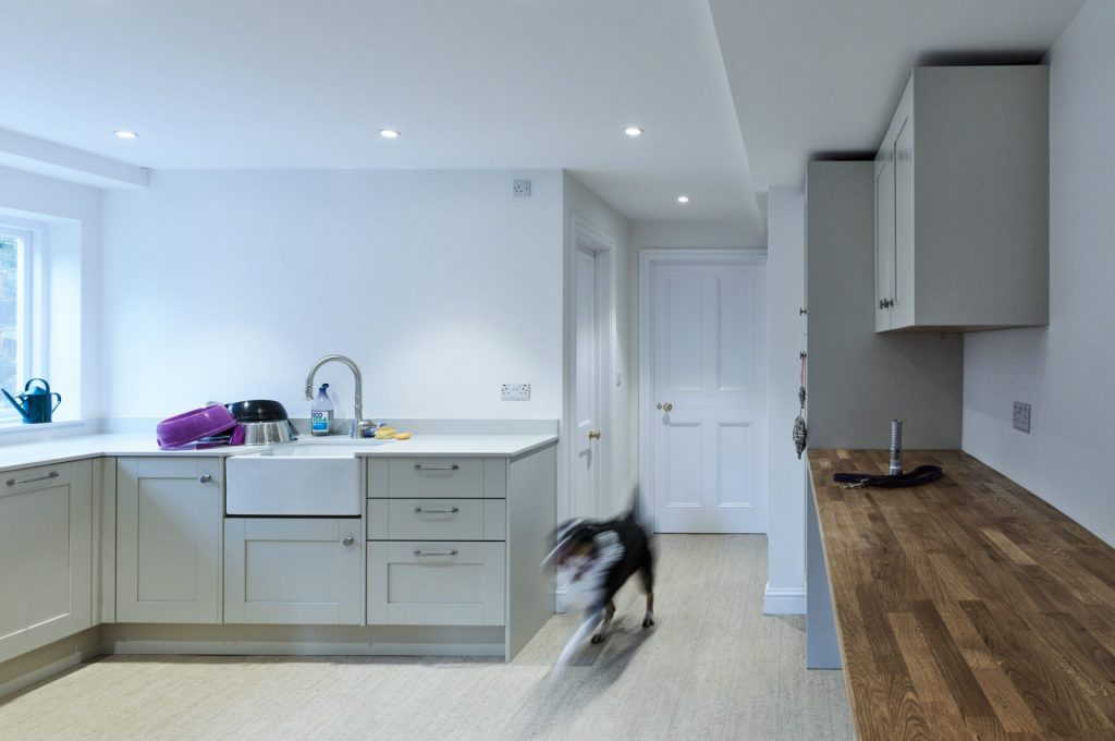 Mid Devon Farm Building Works Utility Room