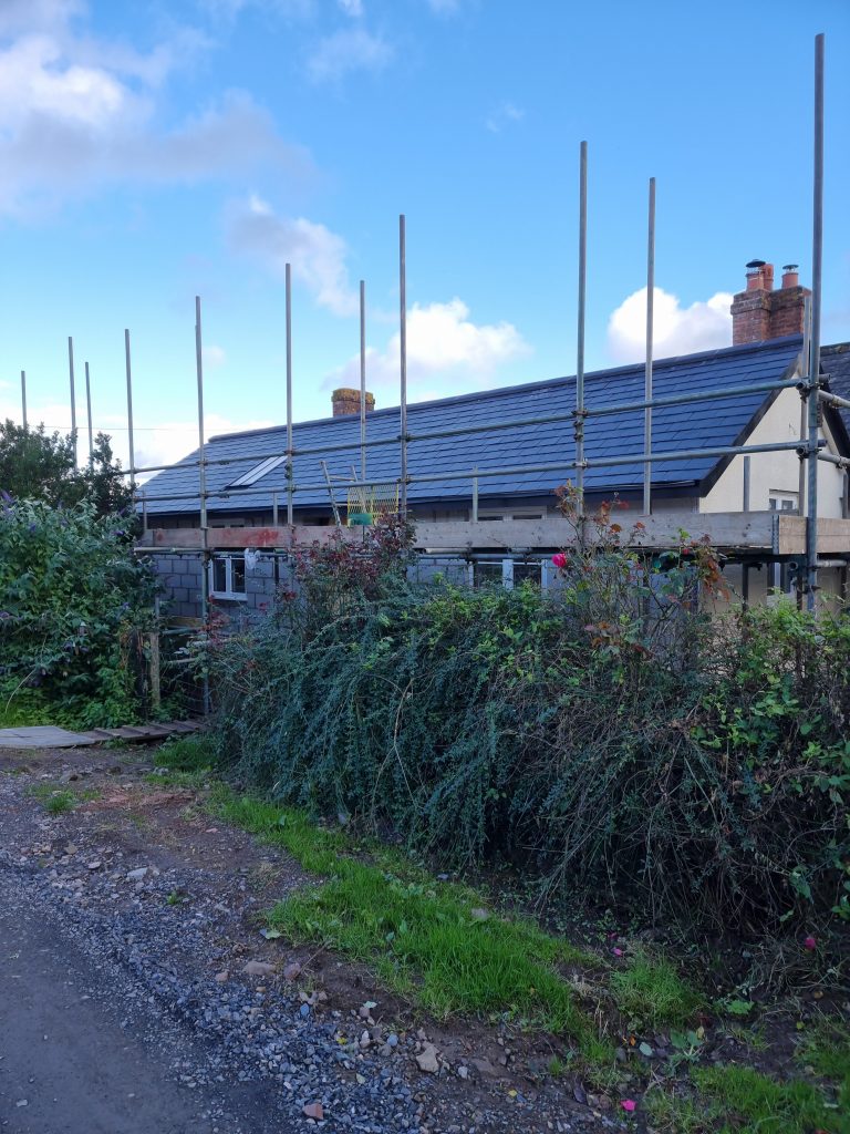 Mid Devon Farm Extension and Scaffold scaled